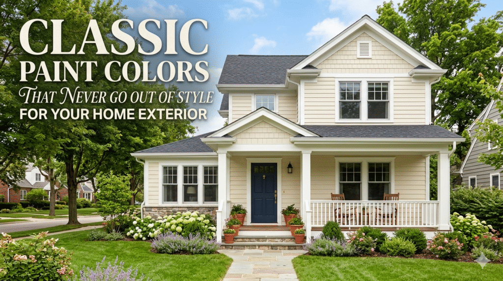 Exterior painting services