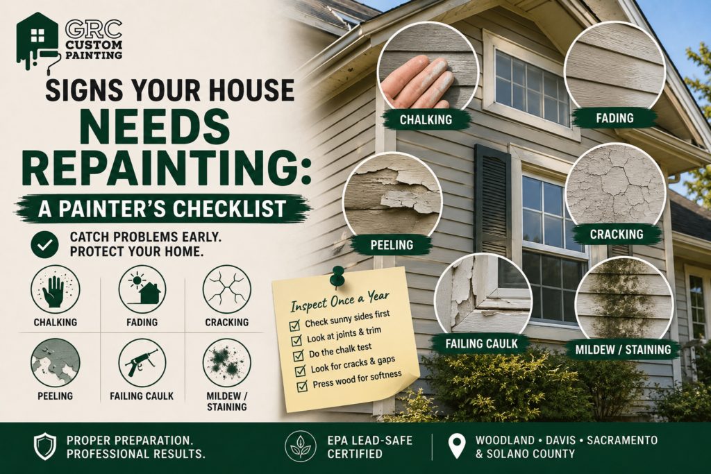 Signs Your House Needs Repainting